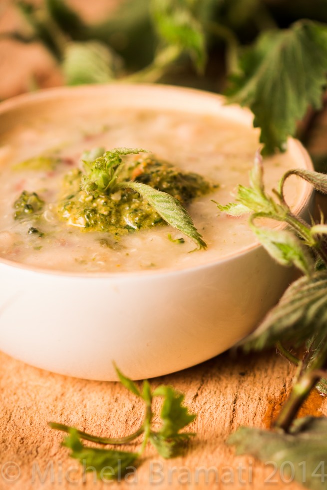 zuppetta con ortiche 